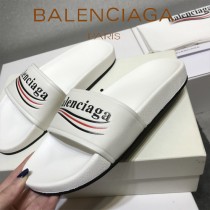 Balenciaga鞋子-08-8 巴黎世家頂級代購版本夏季新款頭層牛皮男女款拖鞋