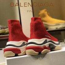 Balenciaga鞋子-09-3 巴黎世家懶人超級百搭款老爹姥爺襪子鞋