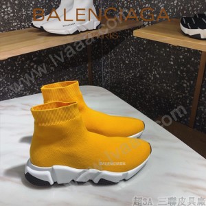 Balenciaga鞋子07-4 巴黎世家成名之作雙色組合大底高幫襪子鞋毛線運動鞋