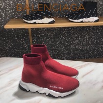 Balenciaga鞋子07 巴黎世家成名之作雙色組合大底高幫襪子鞋毛線運動鞋