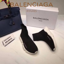 Balenciaga鞋子07-6 巴黎世家成名之作雙色組合大底高幫襪子鞋毛線運動鞋