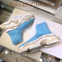 Balenciaga鞋子-09-2 巴黎世家懶人超級百搭款老爹姥爺襪子鞋