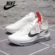 Nike鞋子-03 耐克時尚經典OW聯名真標高版本情侶款白色子彈鞋