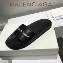 Balenciaga鞋子-08-3 巴黎世家頂級代購版本夏季新款頭層牛皮男女款拖鞋