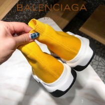 Balenciaga鞋子07-4 巴黎世家成名之作雙色組合大底高幫襪子鞋毛線運動鞋