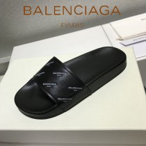 Balenciaga鞋子-08-2 巴黎世家頂級代購版本夏季新款頭層牛皮男女款拖鞋