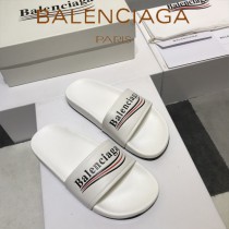 Balenciaga鞋子-08-8 巴黎世家頂級代購版本夏季新款頭層牛皮男女款拖鞋