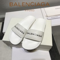 Balenciaga鞋子-08-4 巴黎世家頂級代購版本夏季新款頭層牛皮男女款拖鞋