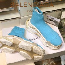 Balenciaga鞋子-09-2 巴黎世家懶人超級百搭款老爹姥爺襪子鞋