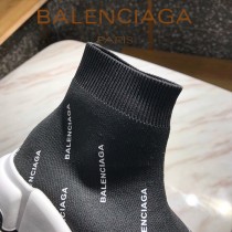 Balenciaga鞋子07-3 巴黎世家成名之作雙色組合大底高幫襪子鞋毛線運動鞋