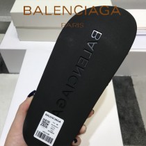 Balenciaga鞋子-08-5 巴黎世家頂級代購版本夏季新款頭層牛皮男女款拖鞋