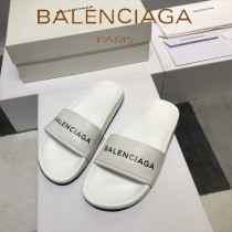 Balenciaga鞋子-08-4 巴黎世家頂級代購版本夏季新款頭層牛皮男女款拖鞋