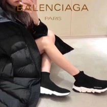 Balenciaga鞋子07-6 巴黎世家成名之作雙色組合大底高幫襪子鞋毛線運動鞋
