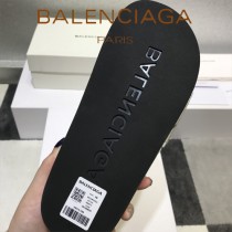 Balenciaga鞋子-08 巴黎世家頂級代購版本夏季新款頭層牛皮男女款拖鞋