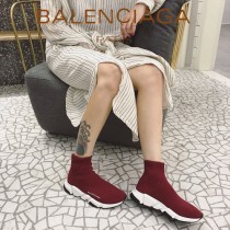 Balenciaga鞋子07 巴黎世家成名之作雙色組合大底高幫襪子鞋毛線運動鞋