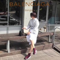 Balenciaga鞋子07 巴黎世家成名之作雙色組合大底高幫襪子鞋毛線運動鞋