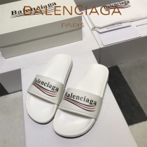 Balenciaga鞋子-08-8 巴黎世家頂級代購版本夏季新款頭層牛皮男女款拖鞋