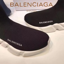 Balenciaga鞋子07-6 巴黎世家成名之作雙色組合大底高幫襪子鞋毛線運動鞋