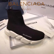 Balenciaga鞋子07-6 巴黎世家成名之作雙色組合大底高幫襪子鞋毛線運動鞋