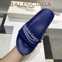 Balenciaga鞋子-08-7 巴黎世家頂級代購版本夏季新款頭層牛皮男女款拖鞋