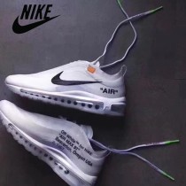 Nike鞋子-03 耐克時尚經典OW聯名真標高版本情侶款白色子彈鞋