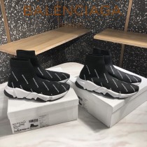 Balenciaga鞋子07-3 巴黎世家成名之作雙色組合大底高幫襪子鞋毛線運動鞋