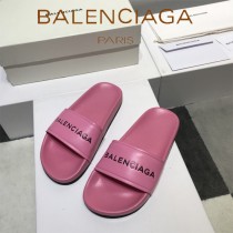 Balenciaga鞋子-08-5 巴黎世家頂級代購版本夏季新款頭層牛皮男女款拖鞋