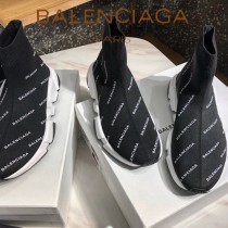 Balenciaga鞋子07-3 巴黎世家成名之作雙色組合大底高幫襪子鞋毛線運動鞋