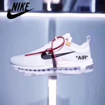 Nike鞋子-03 耐克時尚經典OW聯名真標高版本情侶款白色子彈鞋