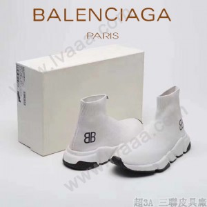 Balenciaga鞋子-05-5 巴黎世家官網同步更新情侶款BB款忍者靴襪子鞋