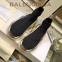 Balenciaga鞋子-09-4 巴黎世家懶人超級百搭款老爹姥爺襪子鞋