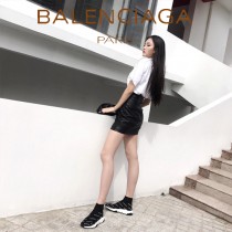 Balenciaga鞋子07-3 巴黎世家成名之作雙色組合大底高幫襪子鞋毛線運動鞋