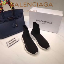 Balenciaga鞋子07-6 巴黎世家成名之作雙色組合大底高幫襪子鞋毛線運動鞋