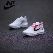Nike鞋子-03 耐克時尚經典OW聯名真標高版本情侶款白色子彈鞋