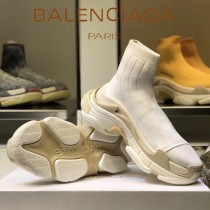 Balenciaga鞋子-09-6 巴黎世家懶人超級百搭款老爹姥爺襪子鞋
