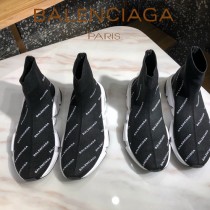 Balenciaga鞋子07-3 巴黎世家成名之作雙色組合大底高幫襪子鞋毛線運動鞋