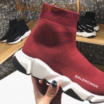 Balenciaga鞋子07 巴黎世家成名之作雙色組合大底高幫襪子鞋毛線運動鞋