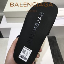 Balenciaga鞋子-08-2 巴黎世家頂級代購版本夏季新款頭層牛皮男女款拖鞋