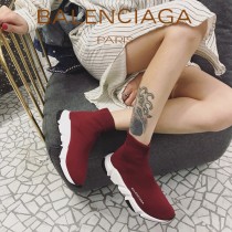 Balenciaga鞋子07 巴黎世家成名之作雙色組合大底高幫襪子鞋毛線運動鞋