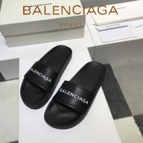 Balenciaga鞋子-08-3 巴黎世家頂級代購版本夏季新款頭層牛皮男女款拖鞋