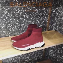 Balenciaga鞋子07 巴黎世家成名之作雙色組合大底高幫襪子鞋毛線運動鞋