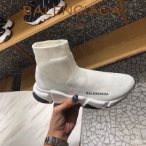 Balenciaga鞋子07-2 巴黎世家成名之作雙色組合大底高幫襪子鞋毛線運動鞋