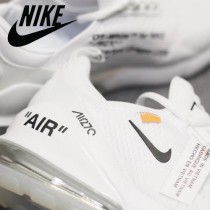 NIKE鞋子-08 Off White x 聯名Nike 270半掌氣墊真標版本情侶款運動鞋