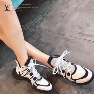 LV鞋子-04 路易威登專櫃同步上新男女款全新科技運動鞋