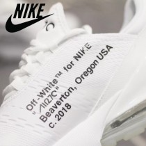 NIKE鞋子-08 Off White x 聯名Nike 270半掌氣墊真標版本情侶款運動鞋
