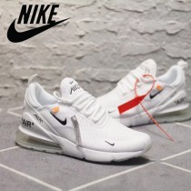 NIKE鞋子-08 Off White x 聯名Nike 270半掌氣墊真標版本情侶款運動鞋
