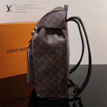 LV M43422 時尚人氣Damier Graphite原單經典老花束口雙肩包