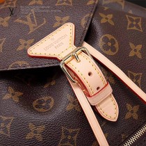 LV M43431 時尚女士MONTSOURIS原單經典老花束口雙肩包