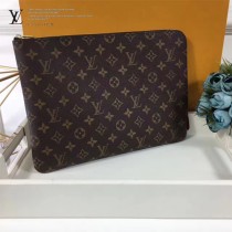 LV M43443 輕便實用ETUI VOYAGE原單經典老花多功能大號收納袋