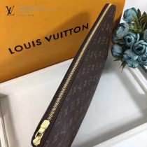 LV M43442 輕便實用ETUI VOYAGE原單經典老花多功能大號收納袋